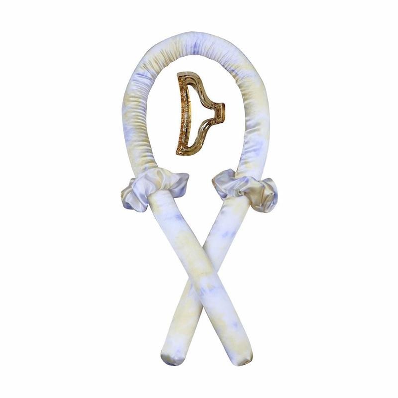 Heatless Curling Rod Headband No Heat Curls Ribbon Hair Rollers Sleeping Soft Headband Hair Curlers DIY Hair Styling Tools